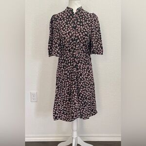 byTiMo Floral Summer Button Down Mini Dress Size L